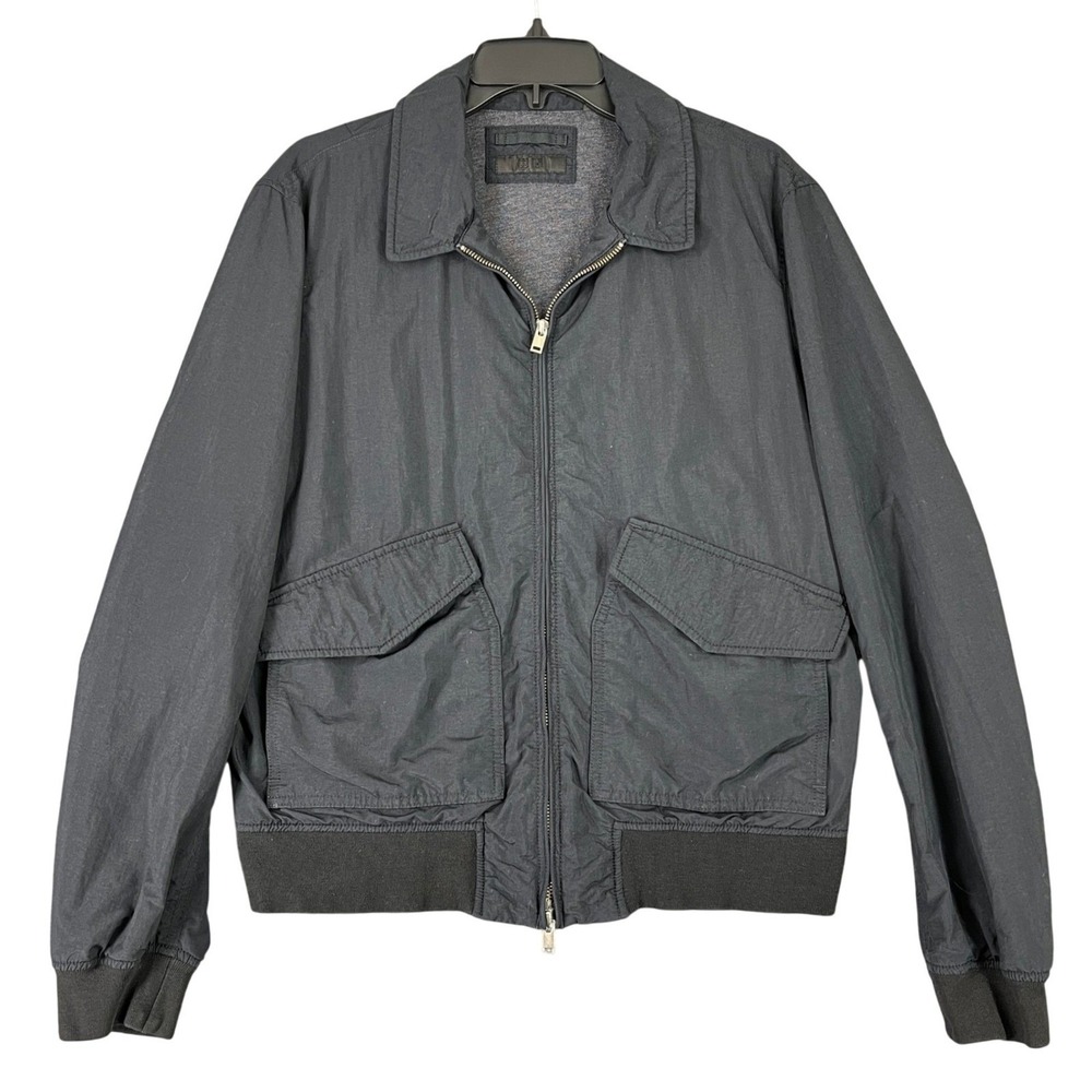Uniqlo Gentlemens Jacket Utility Zip Men M Ribbed Hem Pocket Cargo Workwear